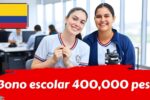 Bono escolar 400,000 pesos: estudiantes de primaria, cómo aplicar y fechas de entrega 2026